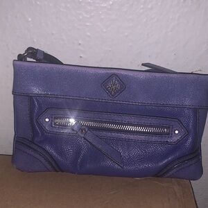 Simply Vera Vera Wang Purple blue Wristlet
